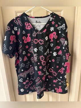 Barbie  nurses uniform Scrubs top - Womens size 3XL gift  national nurses week